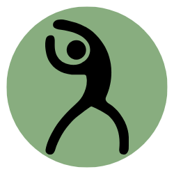 Human figure in motion representing joint support, mobility, and physical flexibility.