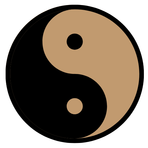 Yin-yang icon representing emotional balance and mood regulation
